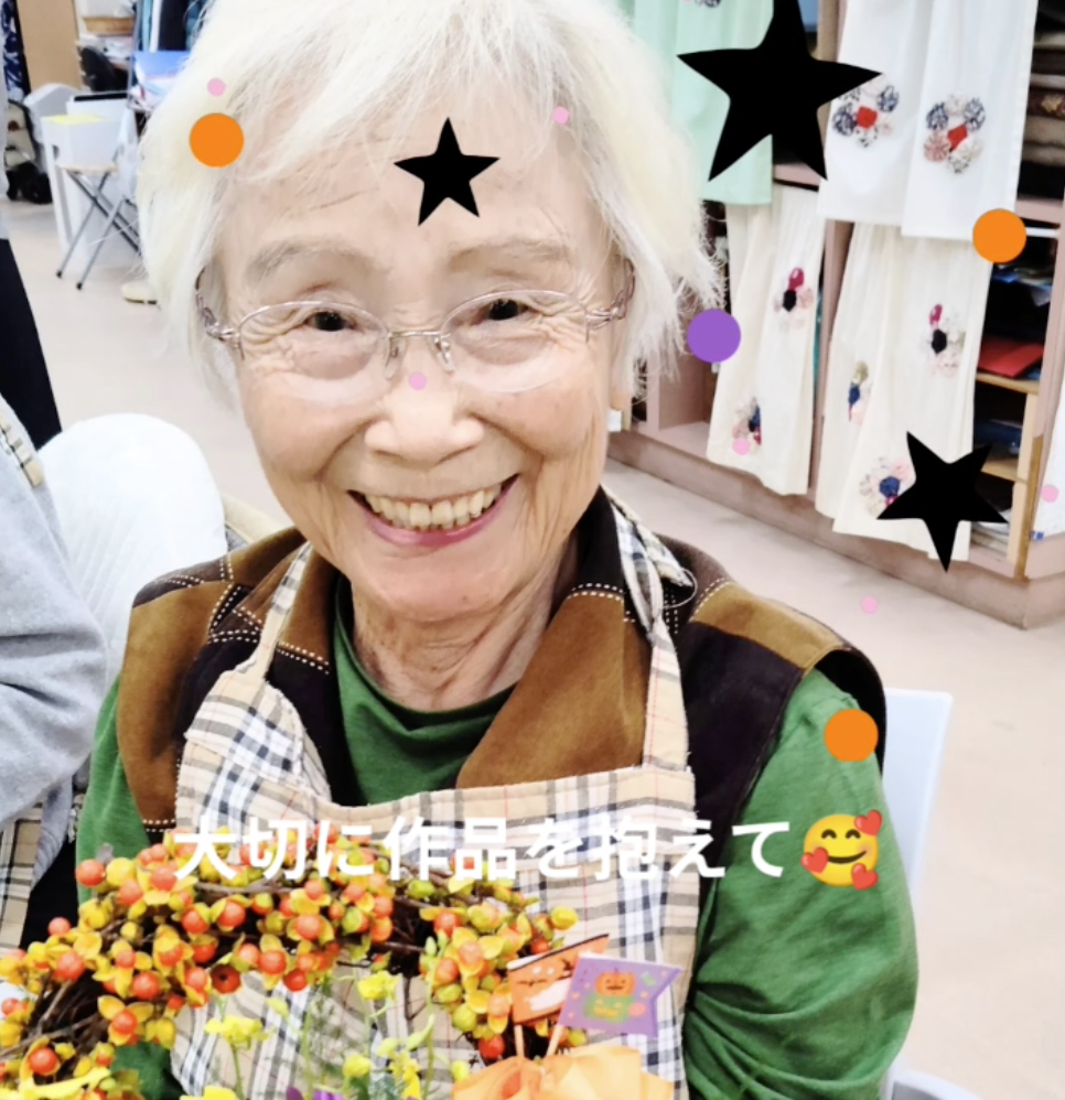 令和7年10月24日 ハロウィン イメージのフラワーアレンジメント