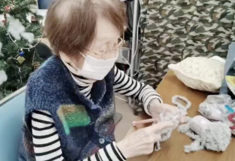 令和7年12月 編み物教室