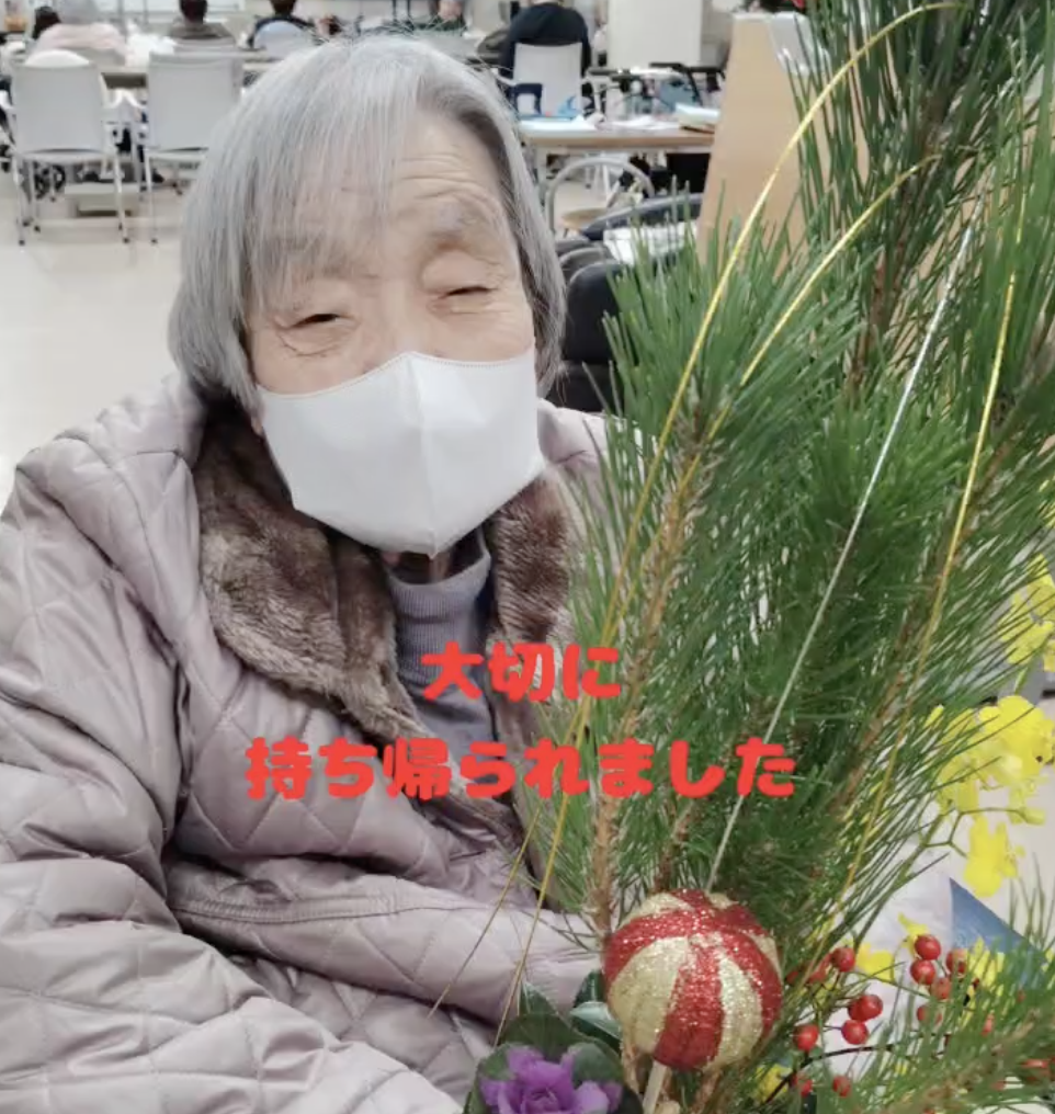 令和7年12月 フラワーアレンジメント教室