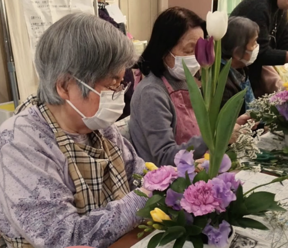 令和8年1月 フラワーアレンジメント教室