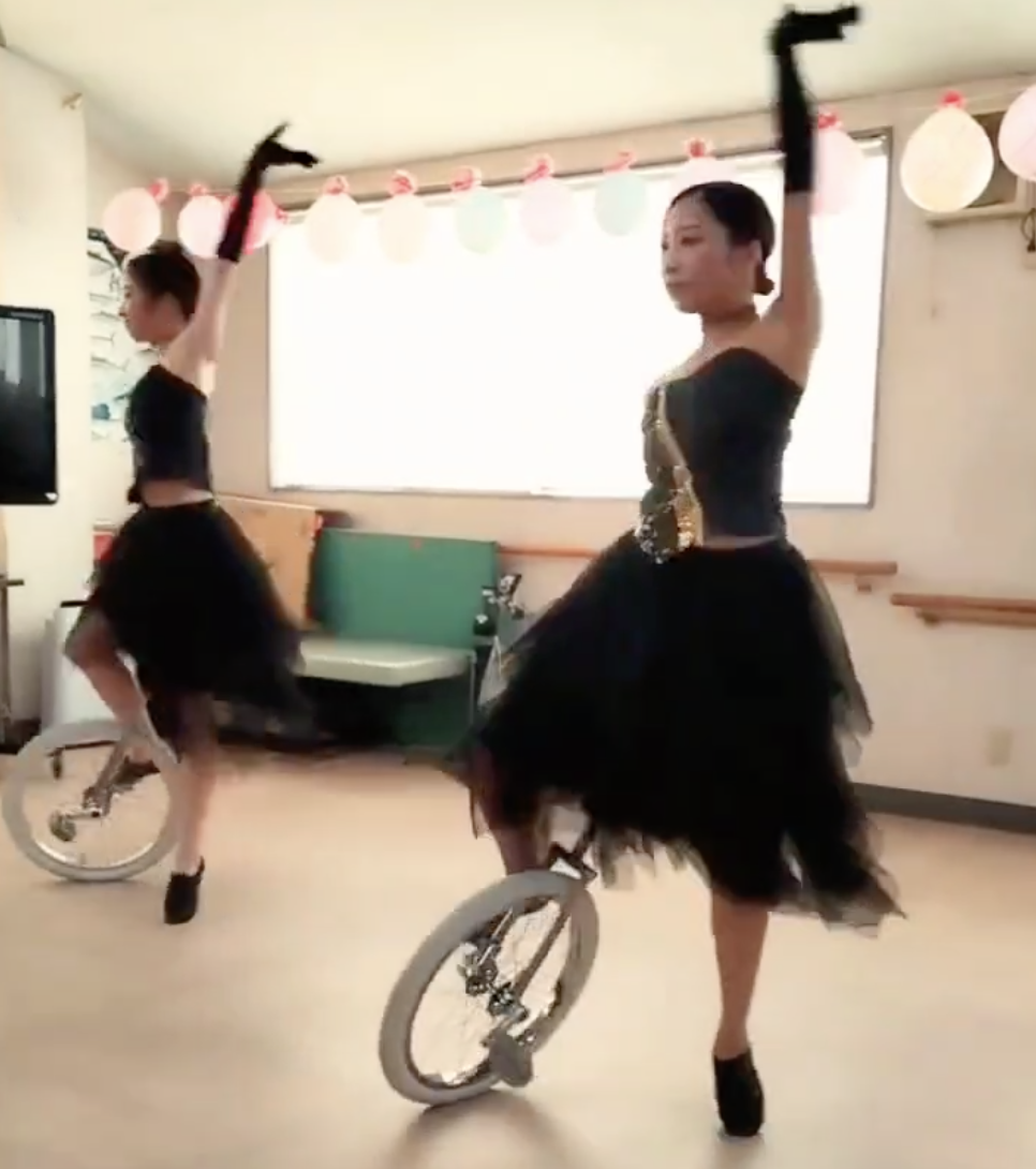 令和8年2月14日 華麗なる一輪車の舞